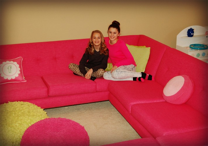 Hughes U-Sofa Sectional - Photo by Meg F.