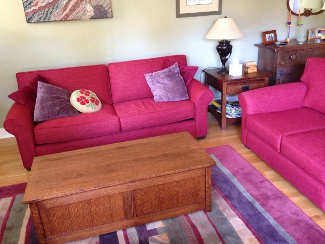 Leo Loveseat - Photo by Emily G.