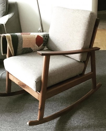Paley Rocking Chair Joybird The Look Paley Rocking Chair Photo By Sa C