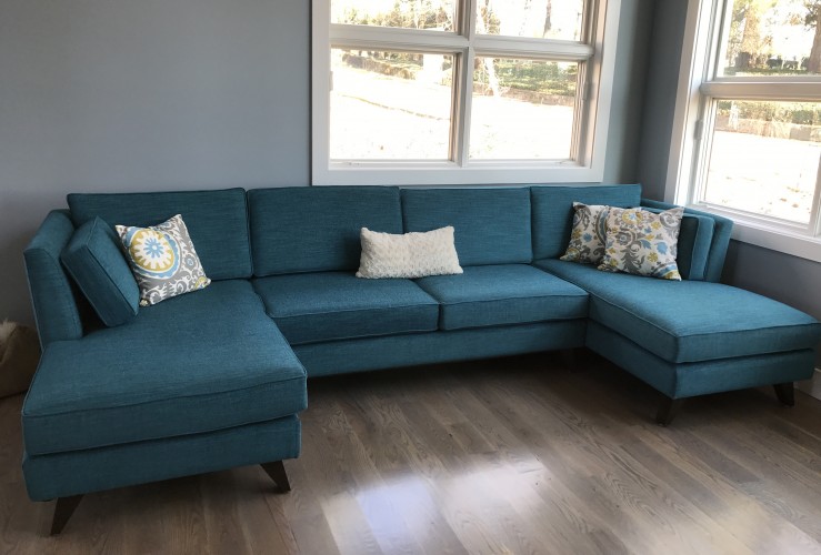 Roller U-Chaise Sectional - Photo by Lesa Peterson
