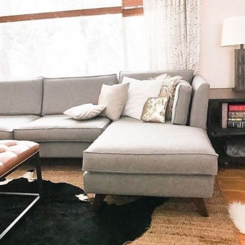 Roller U-Chaise Sectional - Photo by Sara Morris