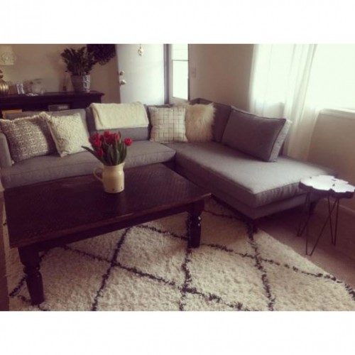 Preston Sectional with Bumper (2 piece) - Photo by Melissa Jackson