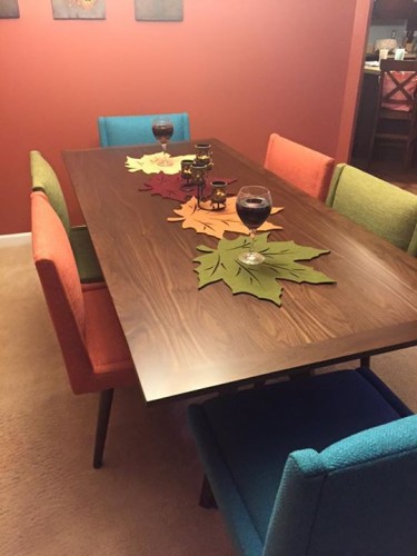 Paz Dining Table - Photo by Becky W.
